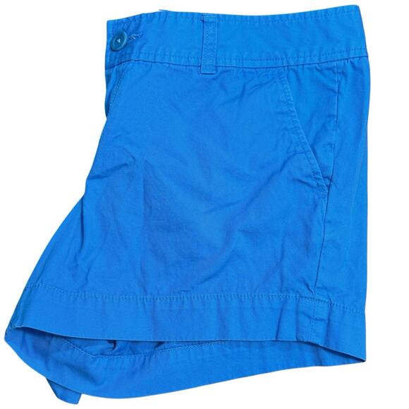Lilly Pulitzer The Callahan Shorts Size 12 Solid Blue Aqua Summer Vacation 4.5" - Picture 5 of 5